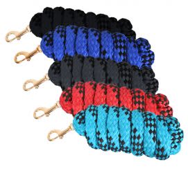 lead rope-Nylon pro braided with brass hardware(190207)